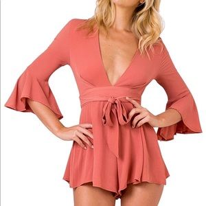 Pink romper